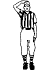 ref hand under head